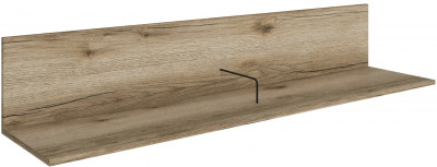 Полка навесная (открытая) Мадрид ПНО-2 (1,5) дуб делано