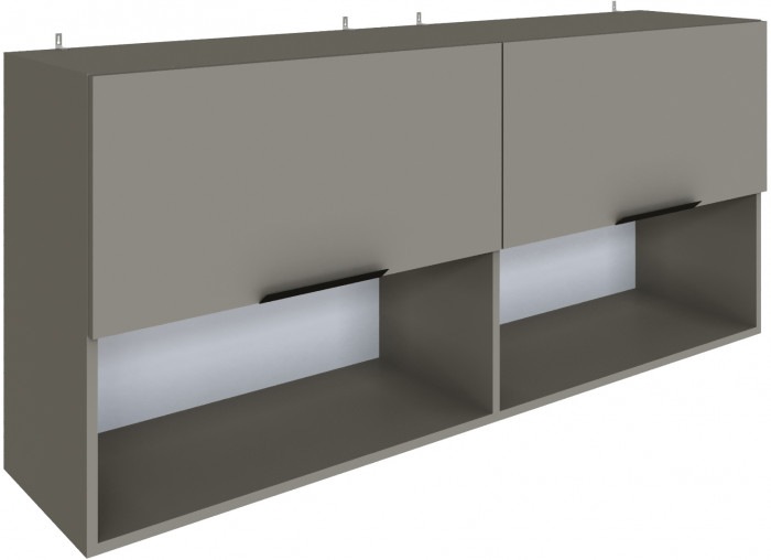 Полка навесная Мадрид ПН-5 (1,5) мокко