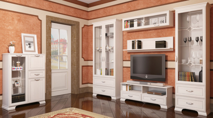 Венеция 16. Шкаф для посуды 2-х дверный