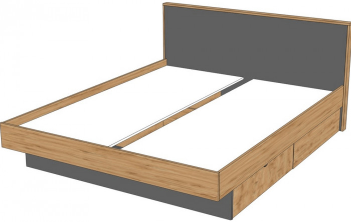 Кровать KING-SIZE 180х200 