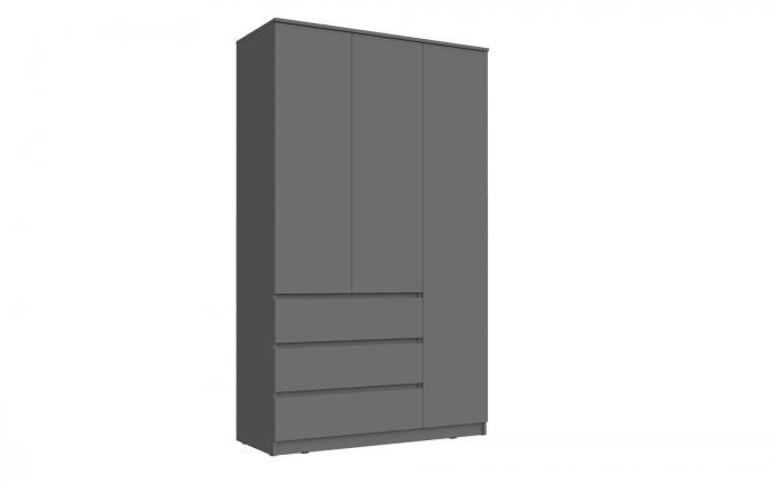Челси Шкаф 1200, графит, склад