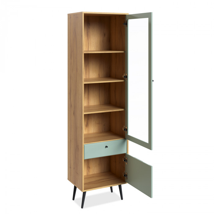 Шкаф-витрина Вега Саксония