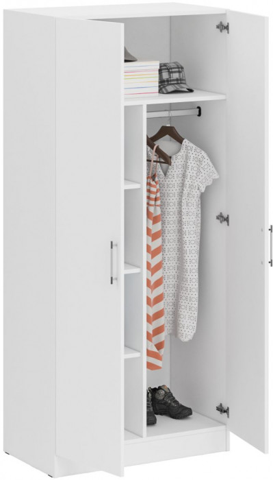 Стандарт Шкаф 2-х створчатый, белый