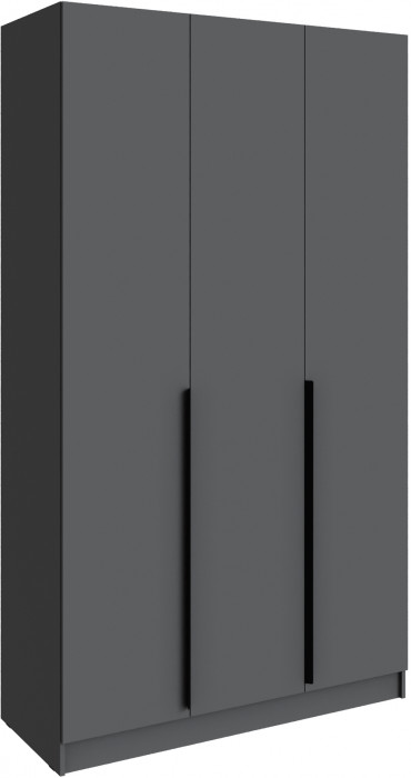 Шкаф Мадрид (1,3) без зеркала, Графит серый