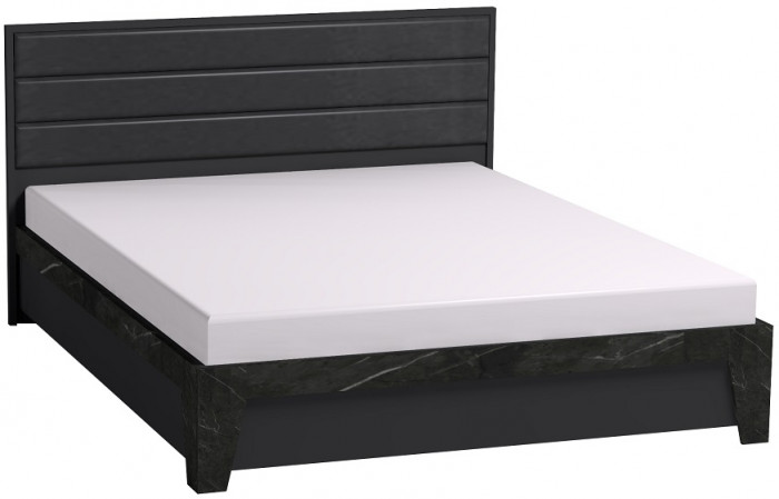 Кровать с ортопедическим основанием (металл) Айрис 307 Люкс 160х200, креатель