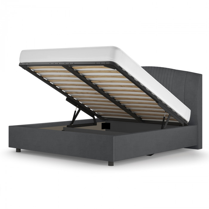 Кровать-12М с подъёмным основанием 1800 графит