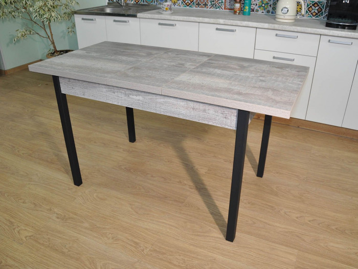 Обеденная группа Колорадо / Стул Х 4 шт. / Бетон темный/черный / бид 01