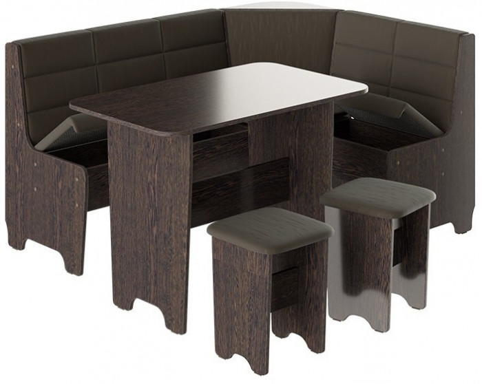 Техас Кухонный уголок Исп.2 (Дуб Сонома/Кашемир коричневый)