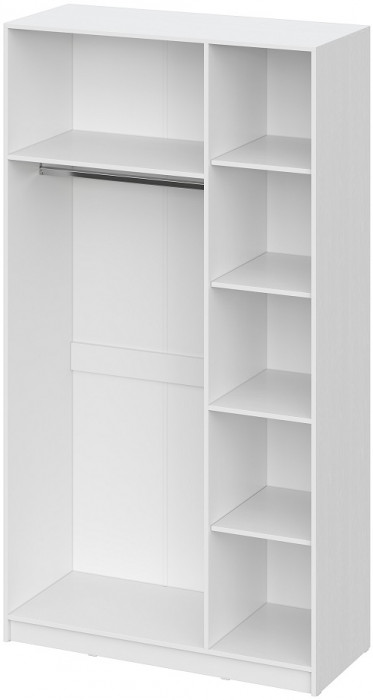 Шкаф распашной Берген ШК-1200, белое дерево