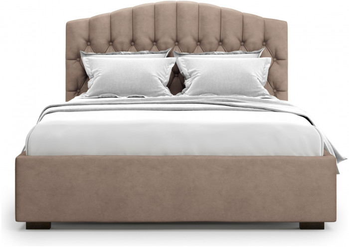 Кровать Lugano 140 с подъемным механизмом, Velutto 22