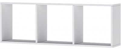 Полка навесная 1100 Бриз ЛДСП, Белый