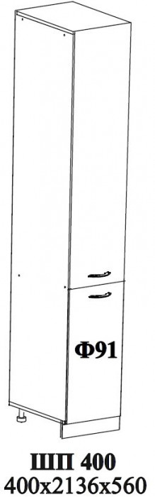 Ф-91 Катрин (ШП 400) МДФ крем