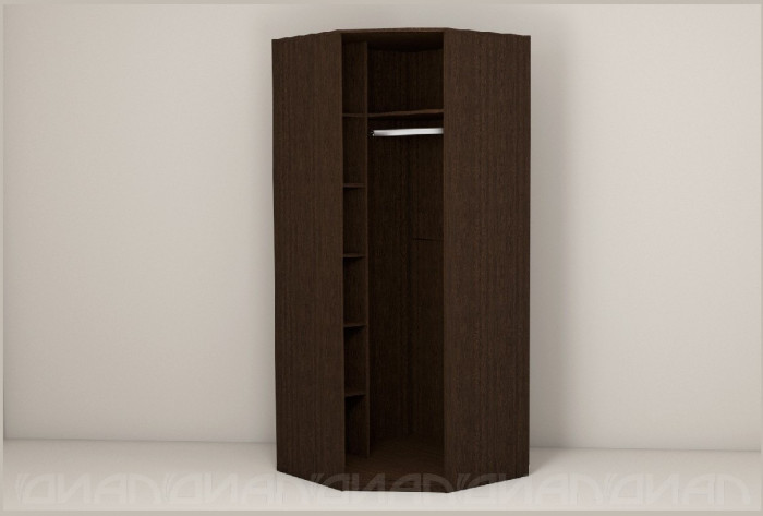 Кэт-4 Шкаф угловой, венге (Венге)