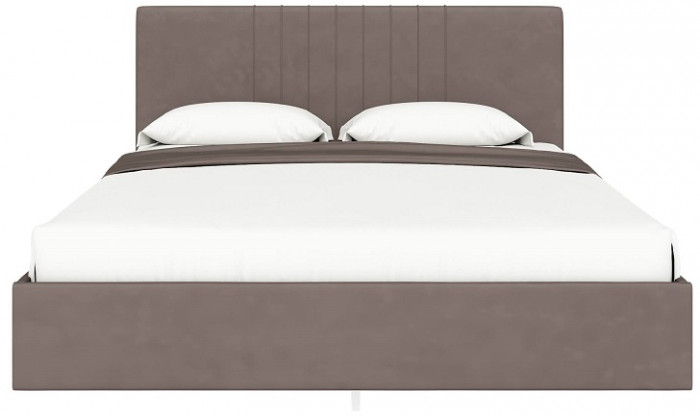 Кровать с латами Соло 140*200, Коричневый