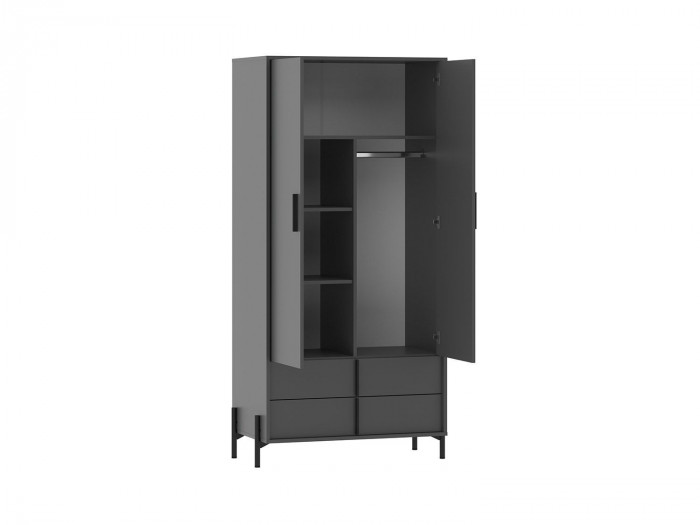 НМ 040.41 шкаф Тео Антрацит