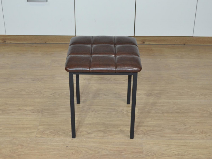 Табурет ТЕКС / черный/коричневый