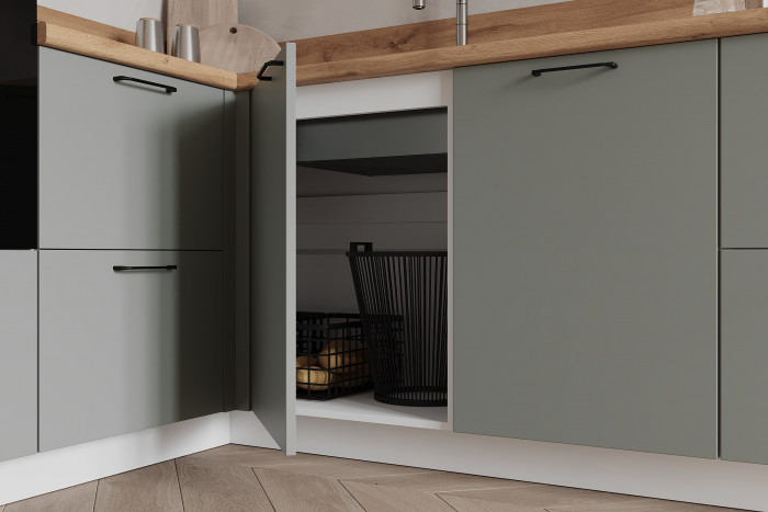 КГ Угловой 1500*2250 (с пм) Эмаль, Олива  Арника РМ в.2