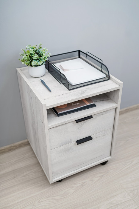 Тумба офисная Флекс 28 Дуб Шавиниган