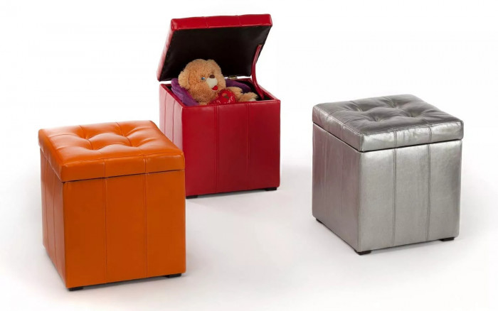 Пуф Парма-2 Красный (ПФ-2)