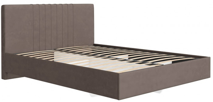 Кровать с латами Соло 160*200, Коричневый