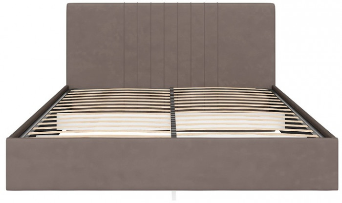 Кровать с латами Соло 160*200, Коричневый