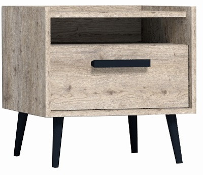 Тумба прикроватная с ящиком Nature 41, гаскон пайн