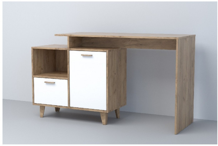 Эго Стол Ст-2 НГ (Камень Темный/Бетон Светлый)