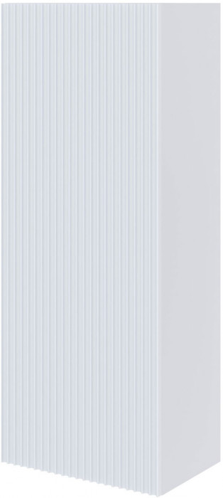 Гостиная Сириния Шкаф навесной белый/МДФ белый снег