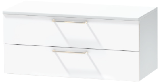 Тумба-5 прикроватная подвесная "Иннэс-7", Белый