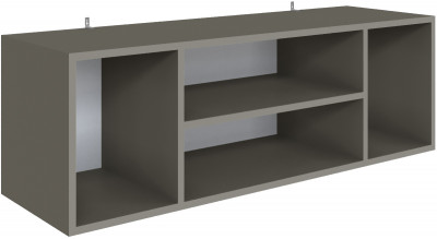 Полка навесная (открытая) Мадрид ПНО-3 (1,1) мокко