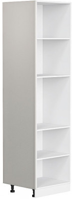 Фасад боковой Фьюжн для пенала Силки Лит Греи, 57.5×1.8×223.6 см