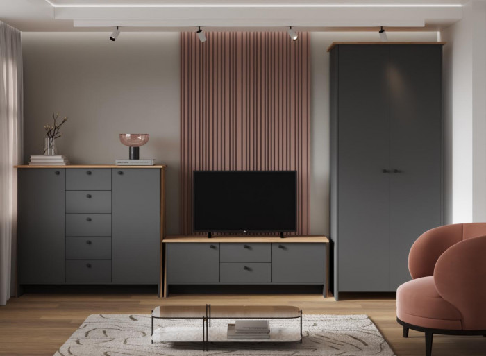 Тумба Теодора 2Д5Я, Графит