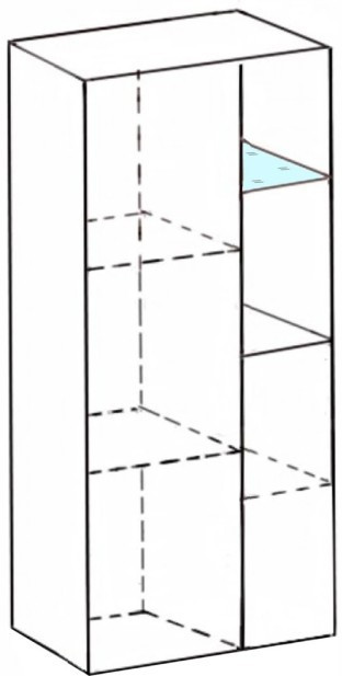 Глазго Тумба 2 двери