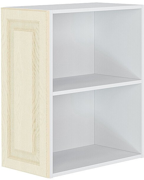 Фасад боковой Ницца для верхнего шкафа Дуб крем, 31.5×1.6×71.6 см