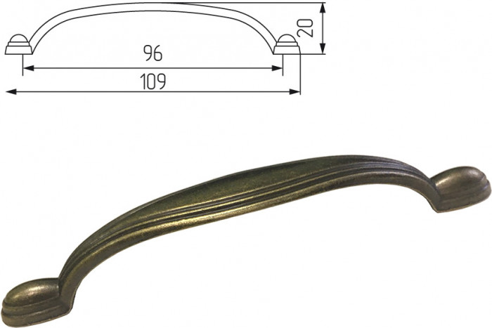 Прихожая П-6 Компоновка № 17, цвет белая шагрень/фасады МДФ белое дерево фрезеровка прованс, ШхГхВ 110х50х210 см., универсальная сборка
