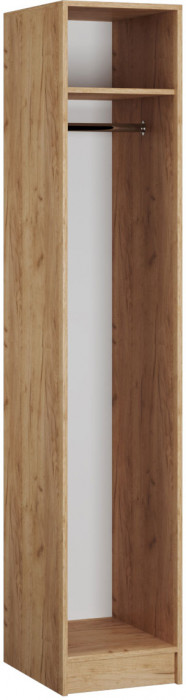 Ямайка Пенал ЯПП-1 (400*2100*500) дуб крафт золотой/белый