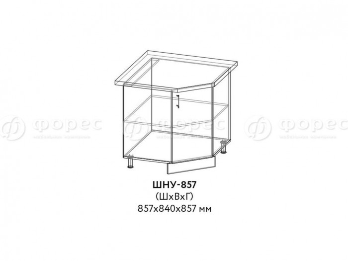 ПРАГА ШНУ-857, белое дерево, склад