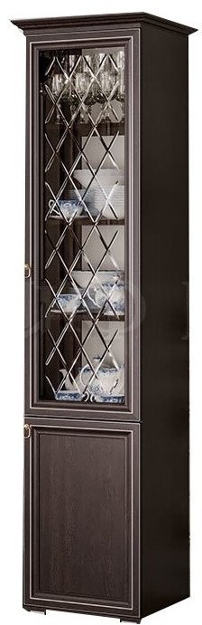 Престиж 2 Пенал со стеклом, венге, склад