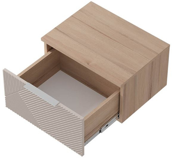 "Эмилия" ТБ-11 тумба прикроватная Дуб смоки/Айриш (МФ03)