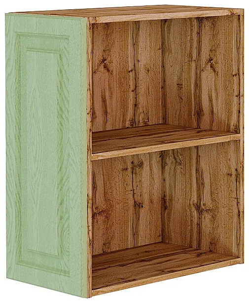 Фасад боковой Ницца для верхнего шкафа Дуб оливковый, 31.5×1.6×71.6 см