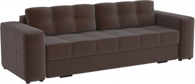 Диван раскладной Верден, коричневый