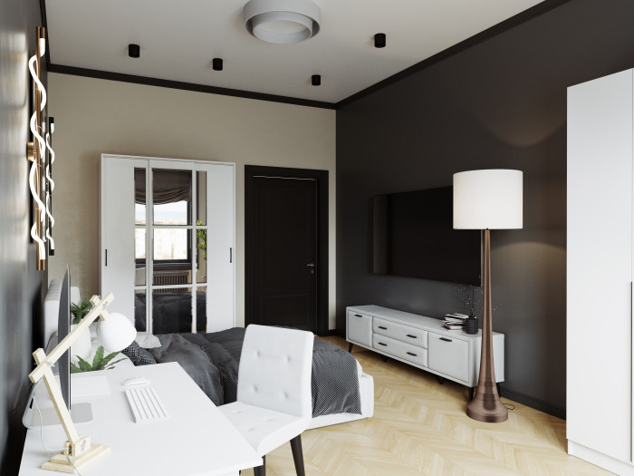 Шкаф-купе Стиль-2 1400 белый