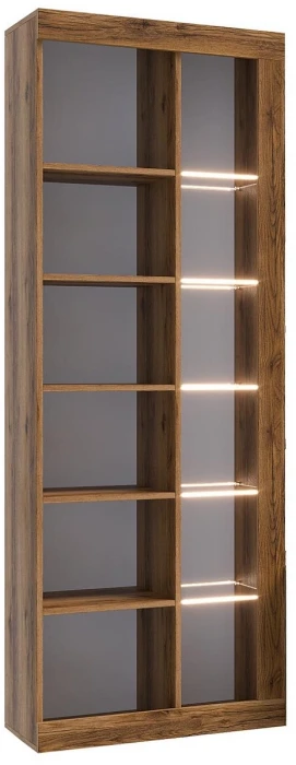 Прага Модульная Гостиная, вариант №4, делано/Белый глянец