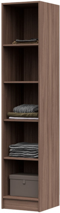 ПН 301 Макарена ЛДСП пенал 400х1908х440 шимо темный/шимо светлый