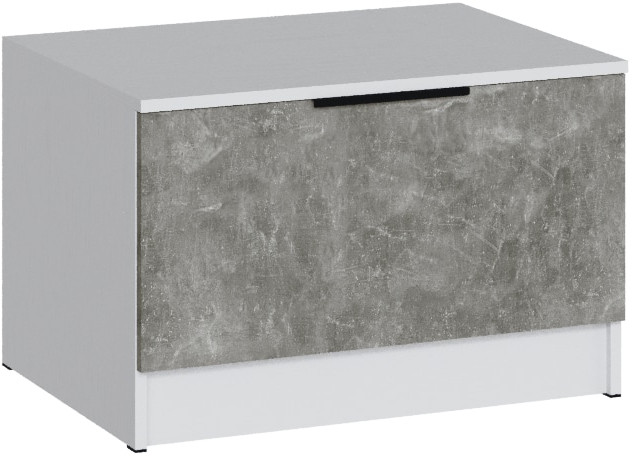 Тумба Мадрид (0,7), Белый/Ателье светлое