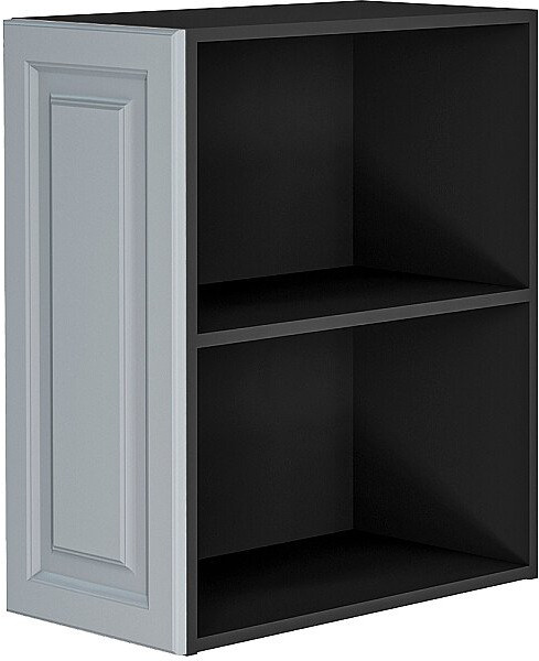 Фасад боковой Ницца для верхнего шкафа Графит, 31.5×1.6×71.6 см
