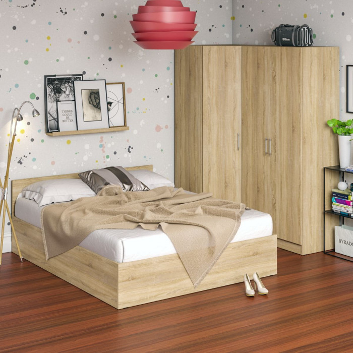 Спальня Стандарт 2-1600, дуб сонома