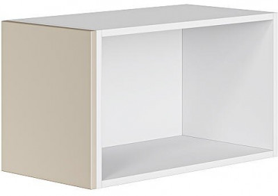 Фасад боковой Фьюжн для верхнего шкафа Креам Силк, 31.7×1.8×35.8 см