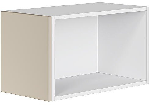 Фасад боковой Фьюжн для верхнего шкафа Креам Силк, 31.7×1.8×35.8 см