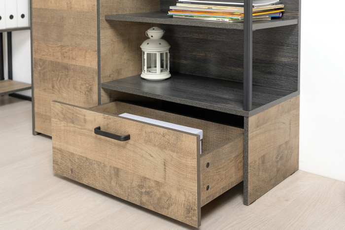 Трувор 13.307.01 Комод + 13.307.01 Комод, дуб гранж песочный/интра